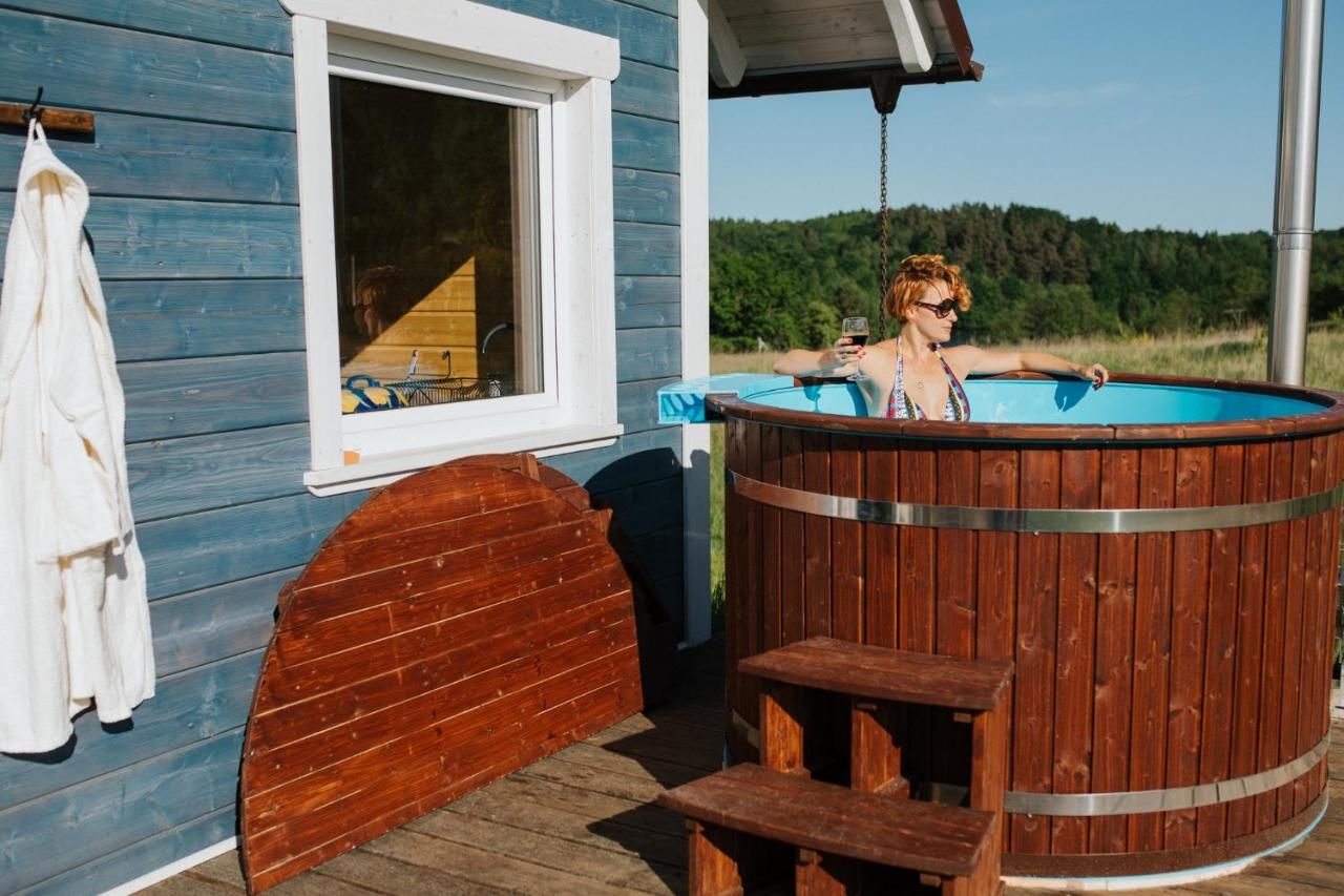 Дома для отпуска Czaplowisko - domki z sauną na Kaszubach Stare Czaple